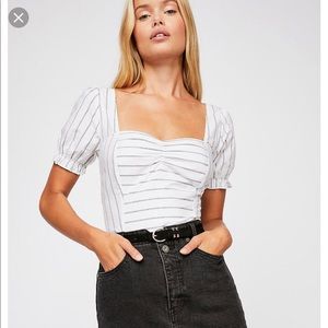 Free people rose garden top